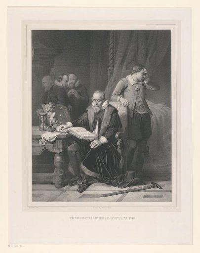 Oldenbarnevelt in Prison the Night Before His Execution