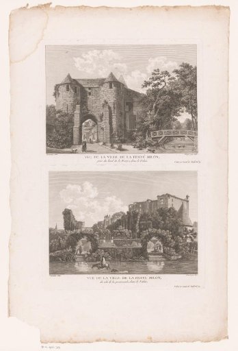 Two Views of La Ferté-Milon