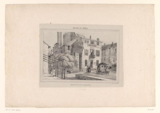 View of a Square in Arles with Ruins of the Roman Forum