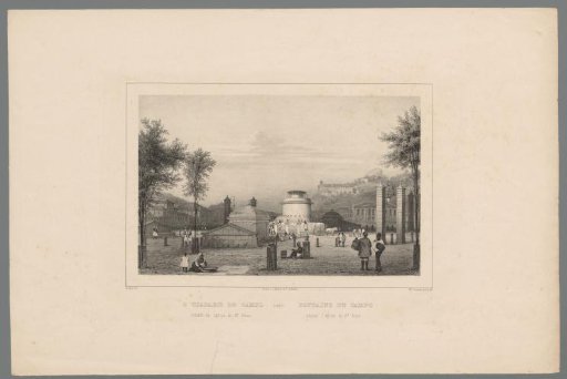 View of a Square in Rio de Janeiro