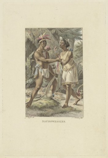 Naudowessieman man and woman
