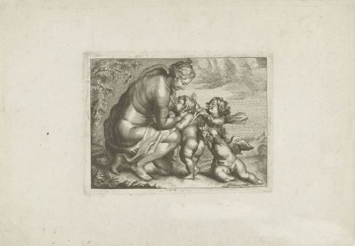 Venus Suckles Three Cupids