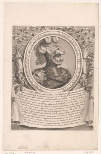 Portrait of Amedeus III of Savoy
