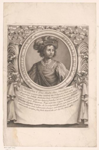 Portrait of Philibert I of Savoy