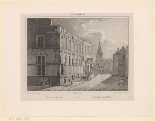 View of the Town Hall in Nijmegen
