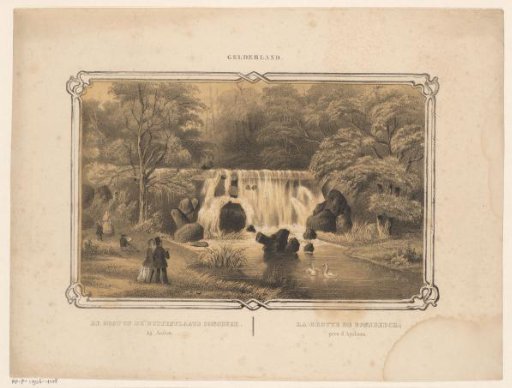 Waterfall and Grotto at the Country Estate Sonsbeek