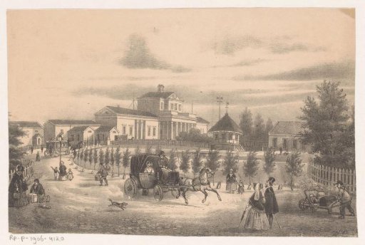 View of the Station in The Hague