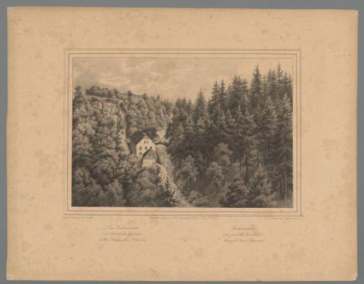 Landscape with watermill