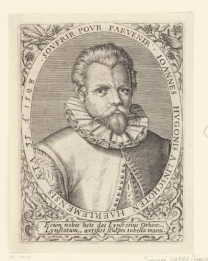Portrait of Jan Huygen van Linschoten