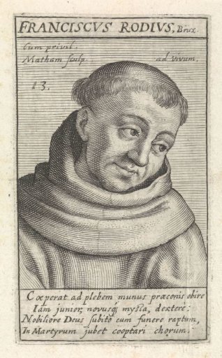 Portrait of Saint Franciscus de Roye