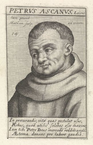 Portrait of Saint Petrus van Assche