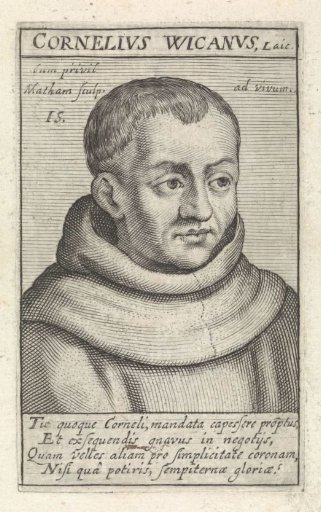 Portrait of Saint Cornelius van Wijk bij Duurstede