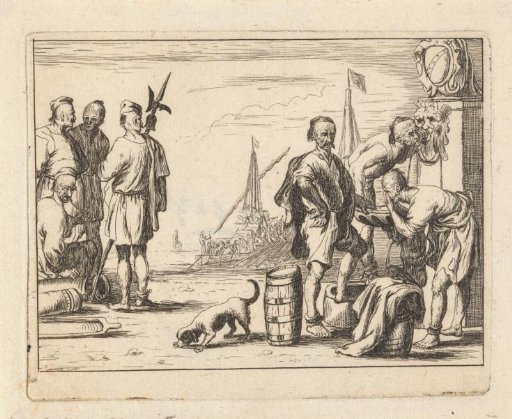 Muslim Galley Slaves at a Fountain