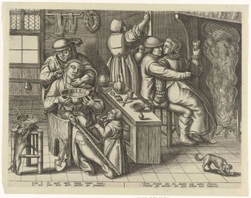 The shaving of the fool