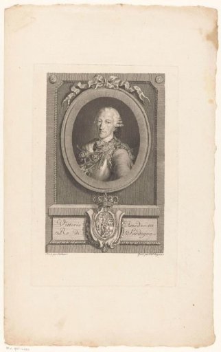 Portrait of Victor Amadeus III, King of Sardinia