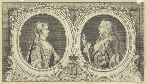 Portraits of William IV, Prince of Orange-Nassau, and Anna of Hanover