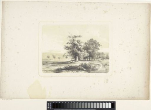 Landscape with resting figure