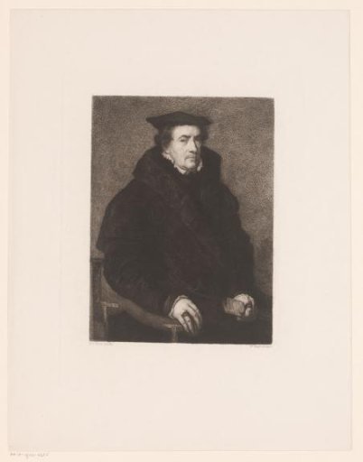Portrait of an Unknown Man with a Glove