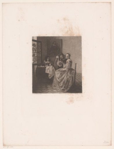 Young Woman Holding a Glass