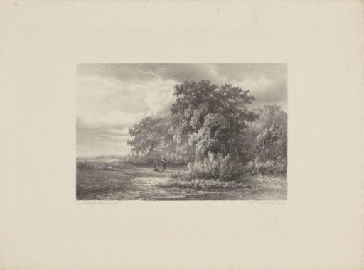 Landscape with Two Figures