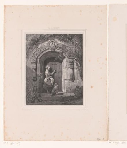 Girl at the Gate