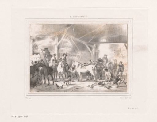 Stable Interior of an Inn