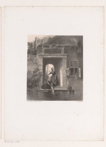 Women Doing Laundry in a Canal