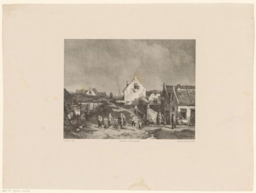 View of a fishing village