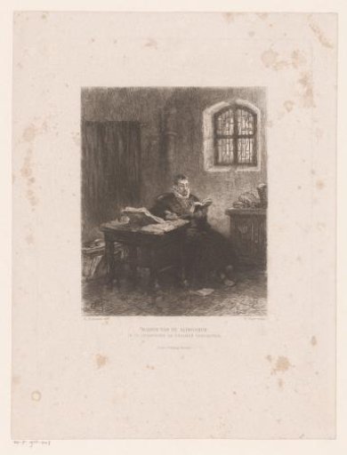 Philip van Marnix van Sint-Aldegonde in Prison