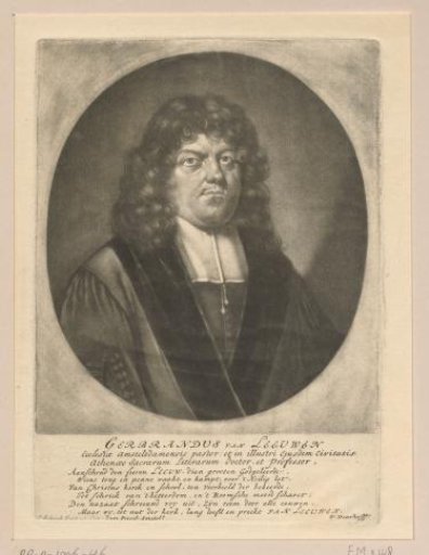 Portrait of Gerbrand van Leeuwen
