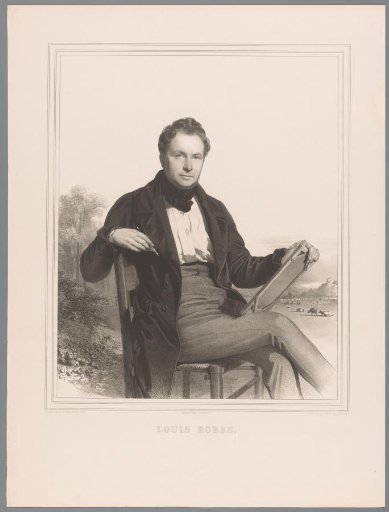 Portrait of Louis Robbe