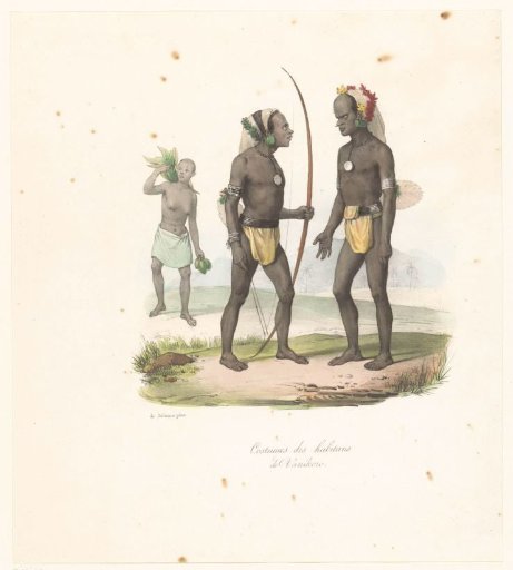 Clothing of the inhabitants of Vanikoro