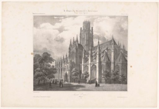 Abbey Church of Saint-Ouen in Rouen