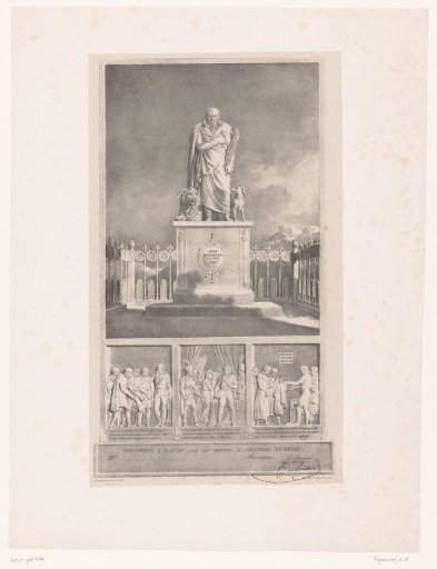 Design for a Statue of General Jean-Charles Pichegru