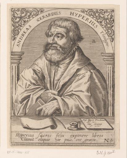 Portrait of Andreas Hyperius