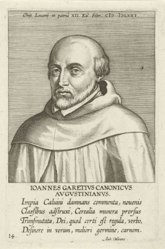 Portrait of Johannes Garet