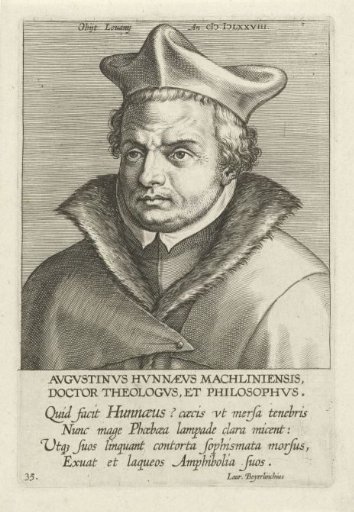 Portrait of Augustinus Hunaeus