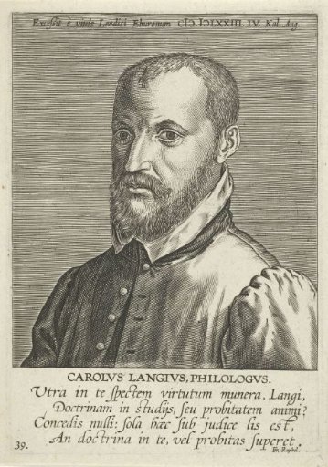 Portrait of Charles de Langhe
