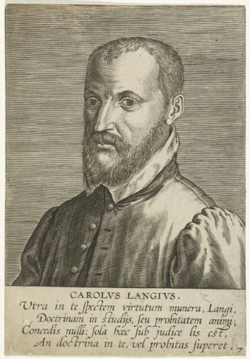 Portrait of Charles de Langhe