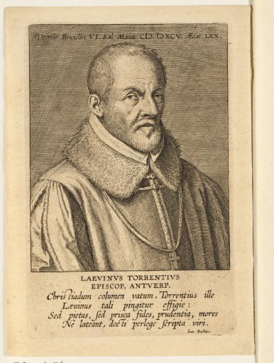 Portrait of Laevinus Torrentius, Bishop of Antwerp