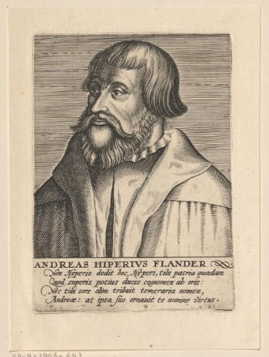 Portrait of Andreas Hyperius