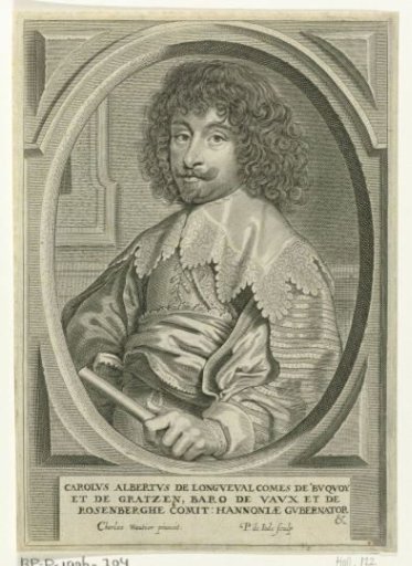 Portrait of Charles Albert de Longueval