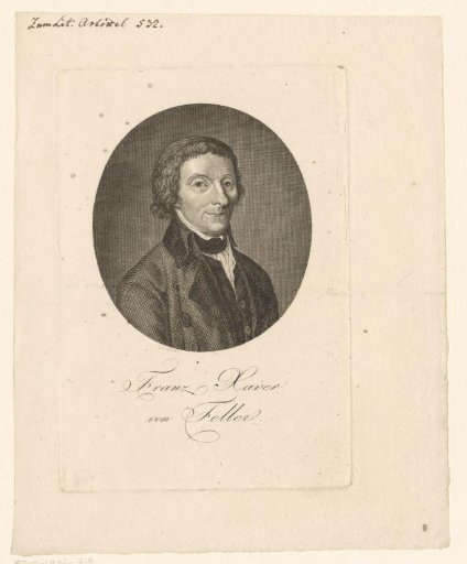 Portrait of Franz Xaver von Feller