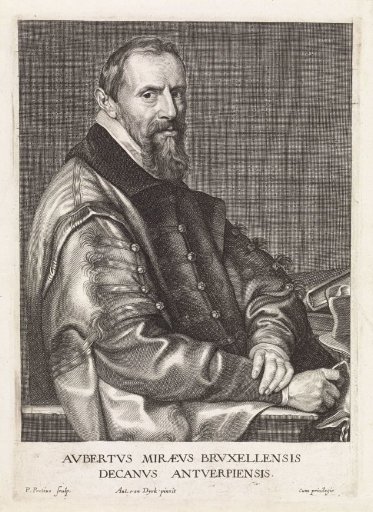 Portrait of Aubertus Miraeus
