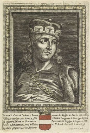 Portrait of Henry II, Count of Brabant and Leuven