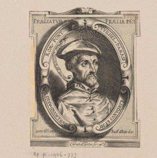 Portrait of Guilielmus Lindanus at the age of 60