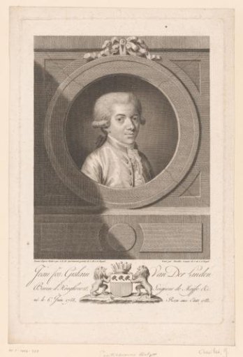 Portrait of Baron Johan Joseph Ghislain van der Linden