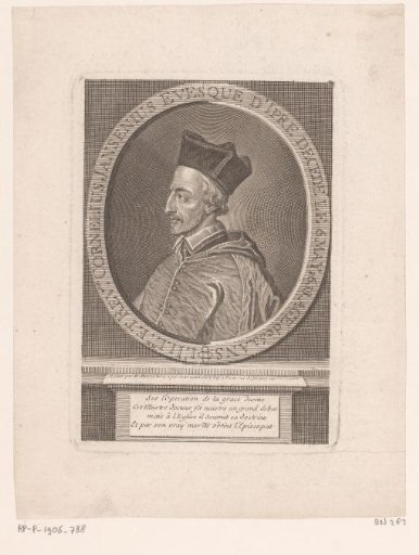 Portrait of Cornelius Jansenius