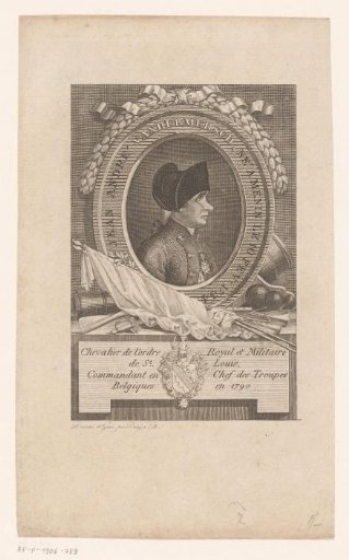 Portrait of Jan Andries vander Mersch