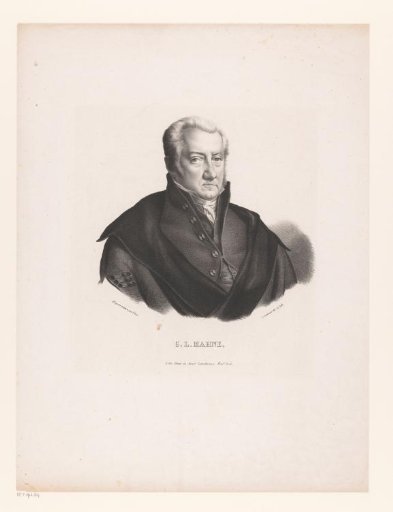 Portrait of Willem Leonard Mahne